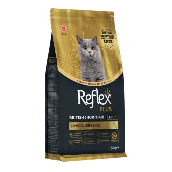 Reflex Plus Hypoallergenic British Shorthair Adult Cat Food 1.5kg