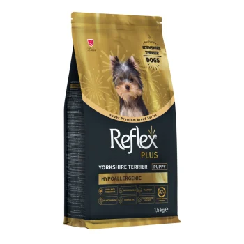 Reflex Plus Hypoallergenic Yorkshire Terrier Puppy Dog Food 1.5kg