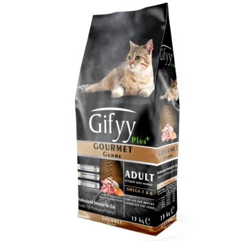 Gifyy Cat Dry Food Gourmet 15kg