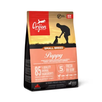 Orjien Small Breed Puppy Dog Food Chicken Salmon Turkey Hake Herring 1.8kg