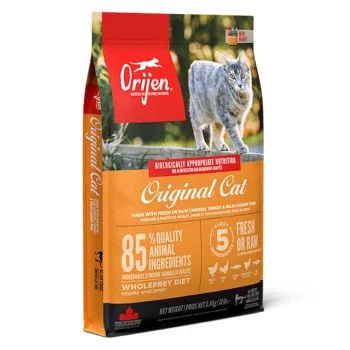 Orijen Adult Cat Food Grain Free Original Chicken Duck Fish 17kg